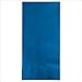 Creative Converting 67145B 16 Inch Length by 16 Inch Width True Blue Color 2 Ply Dinner Napkin with 1/8 Fold 50-Count Pack (Case of 12)