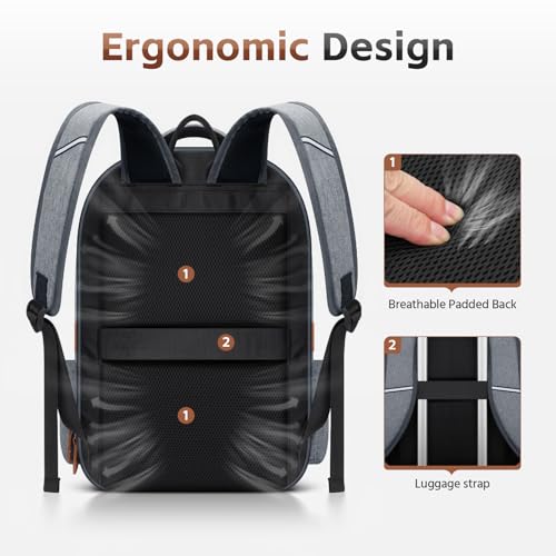 Mochila para laptop RealCool 15.6-17.3" 31L resistente al agua miniatura 6