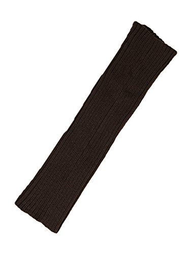 Image of uxcell Women's Knitted Design Solid Warm Thick Knee High Length Ribbed Leg Warmers