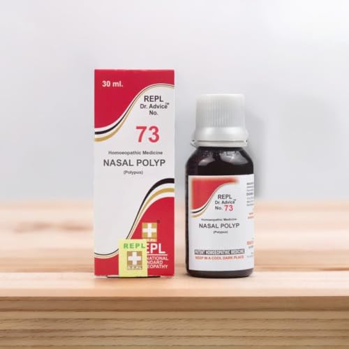 REPL Dr. Advice No. 73 Nasal Polyp Homoeopathic Medicine, 30 ml
