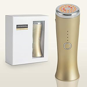 Red Light Therapy Devices,FDA Cleared,Pretticip Skin Tightening Care Wand Red LED Infrared Light Therapy for Face,Anti Aging,Facial Massager for Wrinkle Removal,Skin Rejuvenation,Facial Skin Lifting