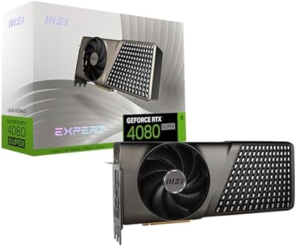 MSI Gaming RTX 4080 Super 16G Expert Graphics Card (NVIDIA RTX
