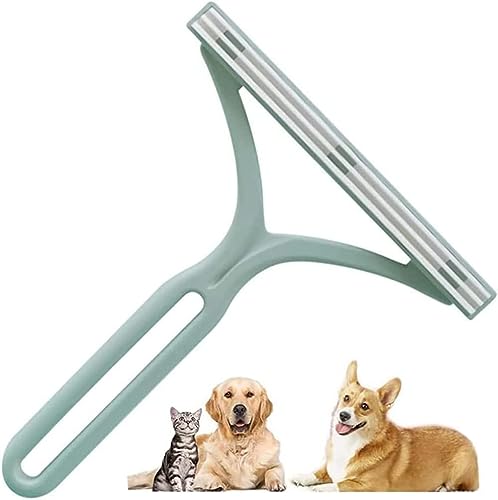 抜け毛取り クリーナー ペット用 毛玉取りブラシ 3本セット 犬猫用 布団 ソファ 洋服 カーペット ホコリ除去 静電気防止 お手入れ簡単 抜け毛処理 ペットグッズ 家庭用 多機能クリーナーDearolling (A,グリーン)