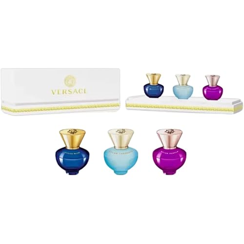 Versace Dylan Perfume for Women Mini Perfume Gift Set - Trio Splashes