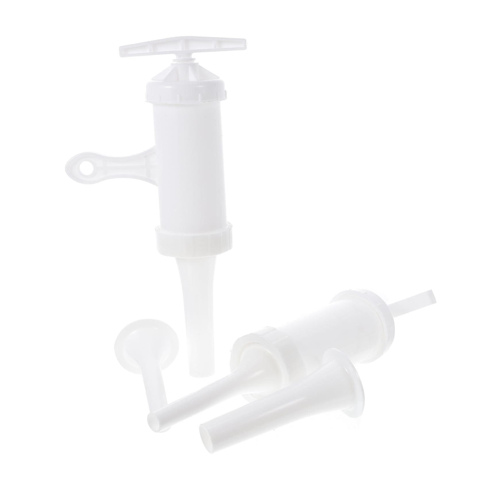 OFFSCH 2sets Manual Sausage Maker of Homemade Sausage Stuffers Nozzles and Filling Meat Bags and Easy to Use