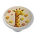 Giraffe Dots Drawer Knob (Material : High Gloss Ceramic) Cabinet Knobs and Pulls for Home and Nursery Room Decor