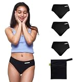 WUKA Teen Period Starter Kit - 4 Piece Size S-L Black