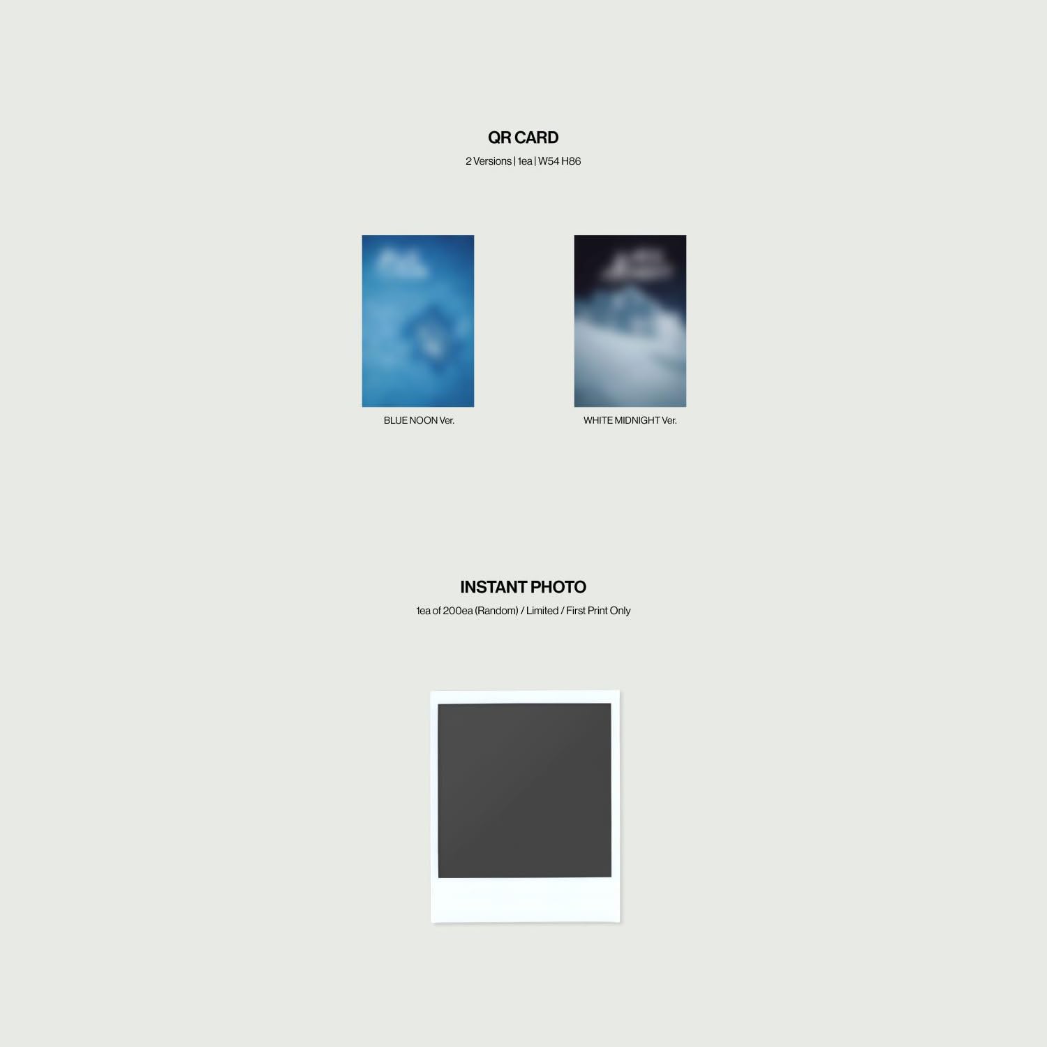 [ROMANCE : UNTOLD -Daydream-] (BLUE NOON Ver.) Photo Book R + Thanks To Paper + Sticker + Poster + Postcard + Photo Card + QR Card + 2 Pin Badges + 4 Extra Photocards