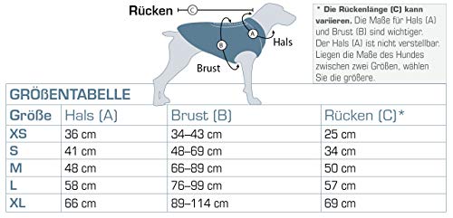 Kurgo Loft Hundejacke, Mit Hundegeschirr kombinierbar, Wasserdicht und reflektierend, Ideal für den Winter, Größe M, Grau/Rot
