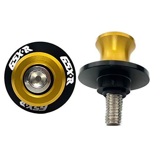 Bobinas M8 para brazo oscilante Suzuki GSXR de aluminio evitan caídas de caballete 4