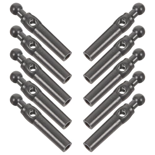 Yardenfun 10個 折りたたみ傘用耐久性傘骨カバー 傘尾ビーズ交換パーツ 傘修理アクセサリー 耐摩耗性設計 簡単取り付け可能