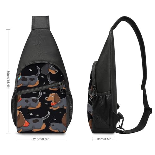 Morrales Urbanos tipo Sling Bag para Hombre y Mujer miniatura 2