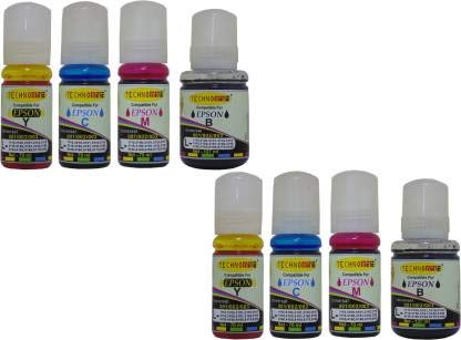 Technomine Ink for Epson Eco Tank Series Printer L1110/L3100/L3101/L3110/L3115 Series (2 x Black, 2 x Cyan, 2 x Yellow, 2 x Magenta) (B08T6L7CNT) Amazon Price History, Amazon Price Tracker