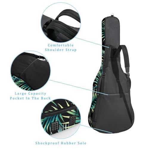 JRHEJTFZ Housse pour guitare acoustique de 1,9 cm d’épaisseur – Imperméable – Durable et élégant – Motif panda, Multicolore., 42.9×16.9×4.7 in, Motif imprimé tendance - Les Beatles, Paul McCartney, John Lennon, RIngo Starr, George Harrison JRHEJTFZ Housse pour guitare acoustique de 1,9 cm d'épaisseur - Imperméable - Durable et élégant - Motif panda, Multicolore., 42.9x16.9x4.7 in, Motif imprimé tendance – Image 4
