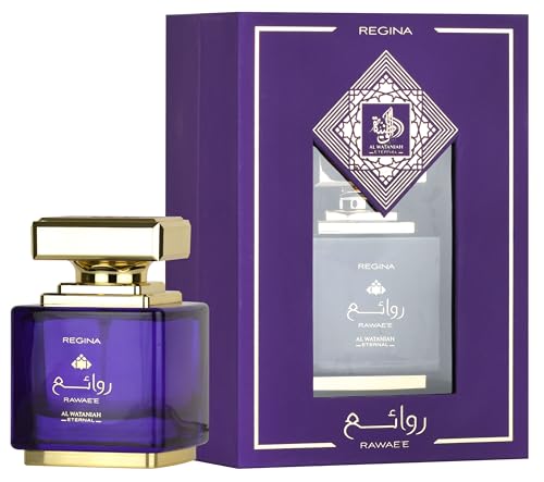 AL WATANIAH Rawaee Regina - Parfum de Luxe pour Femmes, Eau de Parfum 100ml, Fragrance Florale et Sophistiquée