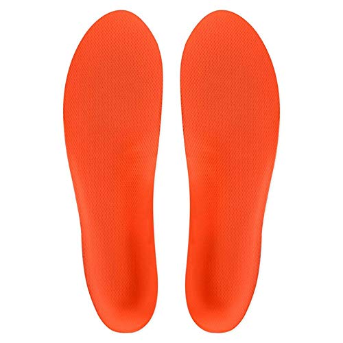 Prottector, Palmilha De Gel Recortável Masculino E Feminino, Laranja (Orange), Único