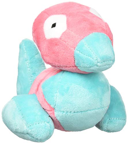 Peluche Porygon cadeau idéal pour anniversaire de dresseur et nostalgiques des années 90