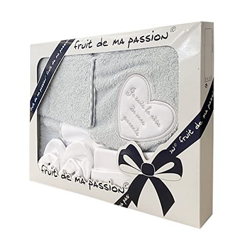 Coffret Naissance Sortie de Bain Gris - Je suis le rêve de mes parents Cover