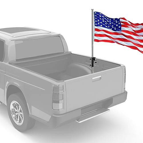 Soporte universal para mástil de bandera de camión o sombrilla BSWAN 4