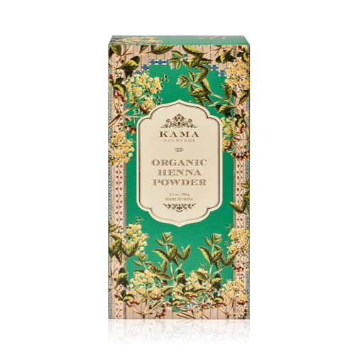 Kama Ayurveda 100% Organic Henna Powder, 100g