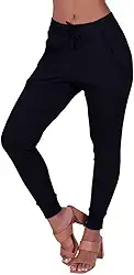 Calça Jogger Canelada Inverno Feminina Comfy Vera