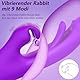 G Punkt Vibration für Frauen Sex Spielzeug für die Frau, Dildo Vibrator mit 9 Schlagmodi und 9 Vibrationmodi, Vibratorensets für Frauen Neue Hohlkonstruktion Klitoris Stimulator Sex Toys