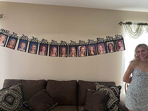 Graduation Decorations Class Of 2023 Graduation Photo Banner 5X7 K-12 Graduation Party Photo Display For Senior 2023 Decorations Picture Banner For High School 5Th 8Th Grad Graduation Party Supplies Sp002 #TOP3