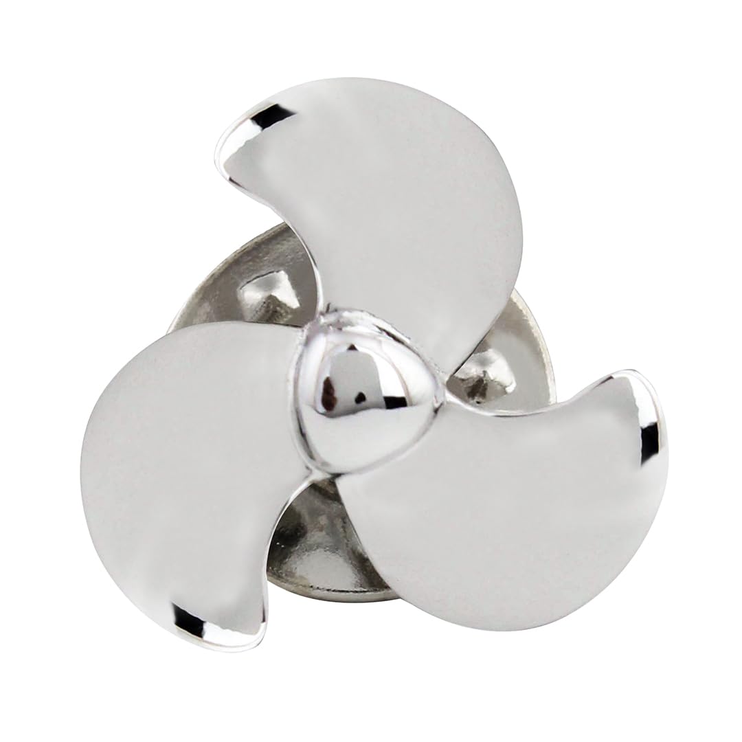 peluche Silver Raft Brooch for Men-picture-18