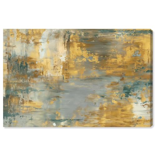Rustic Glamour I Canvas Print Golden Wall Decor by Art