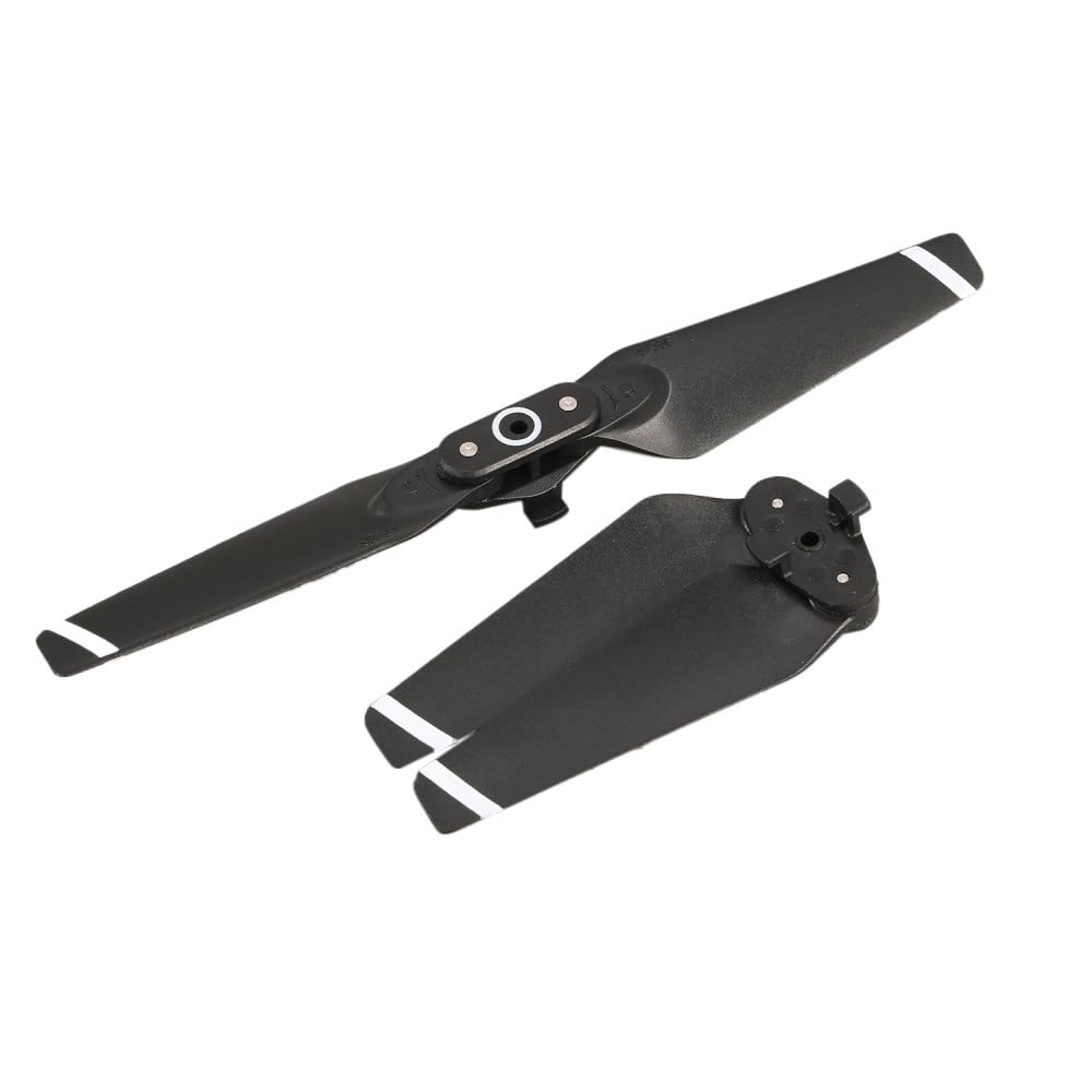4/8PCS Quick Release Carbon Propeller Faltbare Requisiten Funken Flügel Fans Ersatz Ersatz Zubehör FIT for 110x70x5mm UAV(8pcs White)