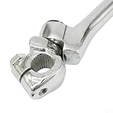 Leva di avviamento cromata per KE KL KLX KX KDX per KZ 125 175 200 Prestazioni affidabili per Moto