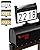 Solar Address Sign,Vovamo 2200mAh Rechargeable Mailbox Number Plaque for Visibility Signage, 3 Color Modes with One-Sided Light-Emitting?Waterproof LED Address Plaques for Fence,Yard