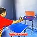 YLQFGUVWK Table Tennis Return Board 6 Pieces Rubber Ball Returner Table Top Standing Table Tennis Return Board Indoor Training Equipment Easy to Install