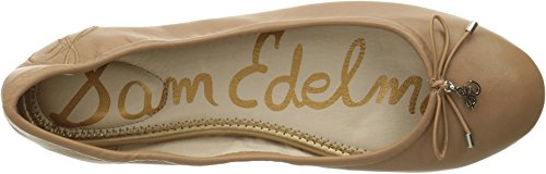 Image of Sam Edelman Women's Felicia Ballet Flat, Golden Caramel Leather, 11 M US