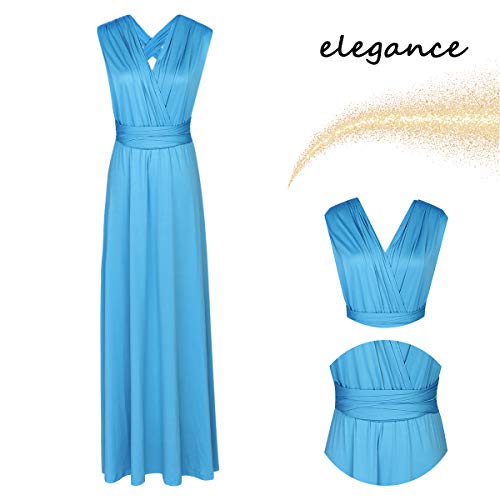 Image of Women Transformer Multi Way Bandage Dress Convertible Bridesmaid Gown