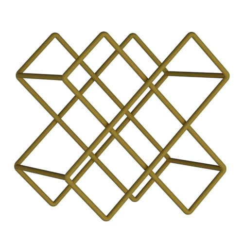 Support de rangement pour bouteilles en fer forgé au design haut de gamme