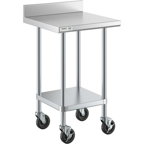 Commercial Work Table with by Generic – Stainless Steel, Silver, Model 600tss3072s