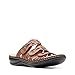 Clarks womens Leisa Faye Sandal, Tan Leather, 8 Wide US
