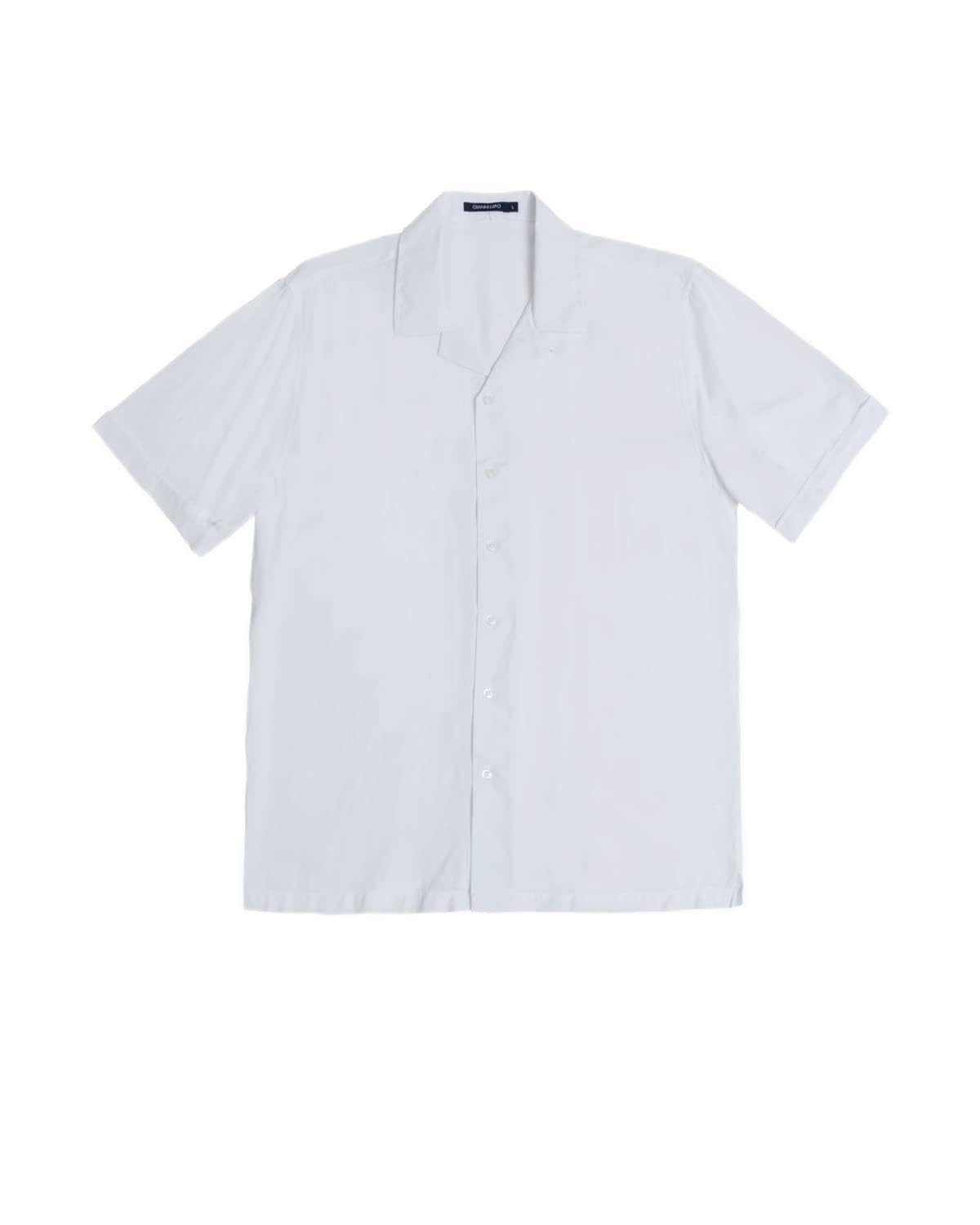 Gianni Lupo GL7678S-S23 Shirt, White, M Man, White