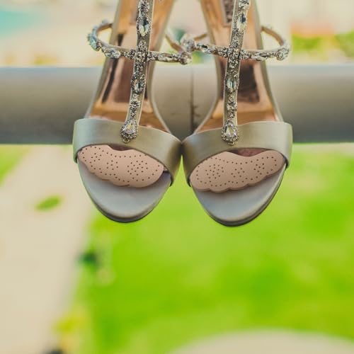 2 Pares de Almohadillas Antideslizantes para Tacones Beige miniatura 4