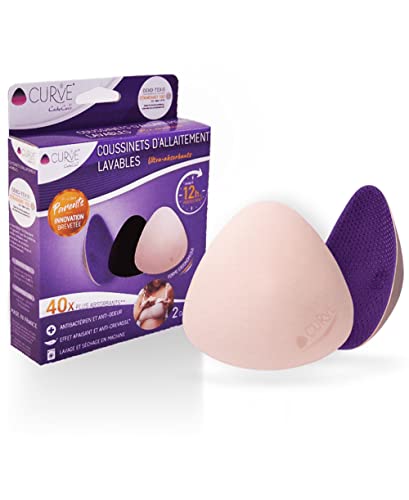CURVE BY CACHECOEUR 2 Coussinets d'allaitement Essentiel"Nuit" Cover