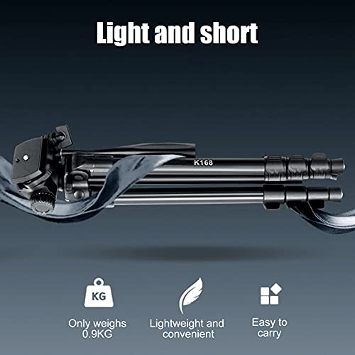 Stativ 360 Grad Drehbar, Ultrastabiles Professionelles Kamerastativ, Robuste Aluminiumlegierung, Kompatibel mit… – Bild 7