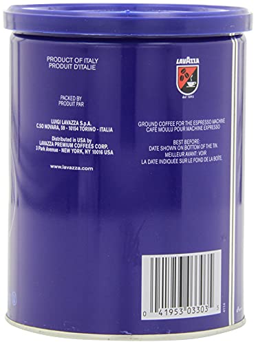 Lavazza In Blu Espresso Ground Coffee Blend, Medium Espresso Roast, 8.8 Oz (Pack Of 4) #TOP13