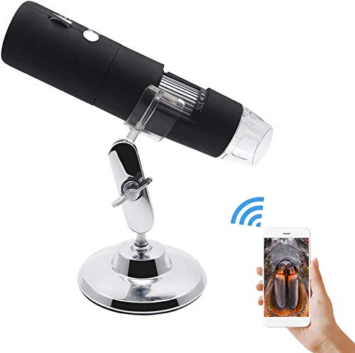 USB Microscope Camera 50X to 1000X Digital Microscope USB 8 LED Light