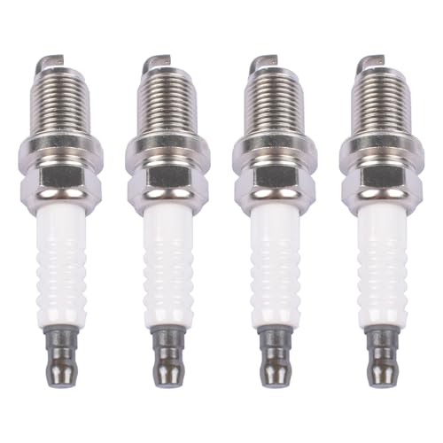 Bisenya 4× Zündkerzen Ersatz für Astra J Caravan P10 1,4 Cascada W13 1,4 Insignia A Meriva Mokka Zafira 55585517 55576026 95528733 1214066 0242240707 V99750052