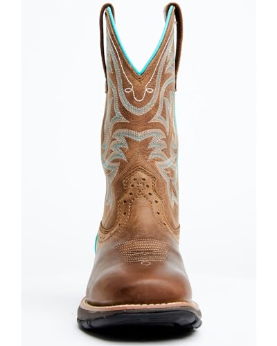 Rank 45 Women's Xero Gravity Waterproof Lite Cowboy Boot Broad Square Toe - BSWSP22P24