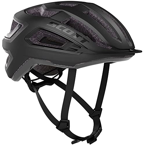 Scott 275195 Casco DE Bicicleta, Adultos Unisex, Negro, L