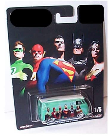 H0T WHEELS 50th Super Hero Volkswagen T1 Panel van Vehicle 1:64 scale diecast model