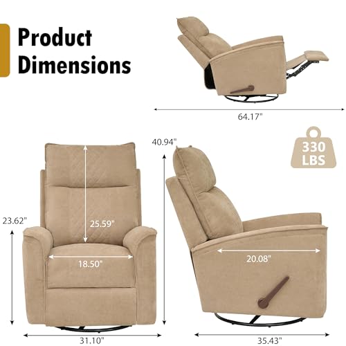 Sillón Plegable Terciopelo Marrón miniatura 2