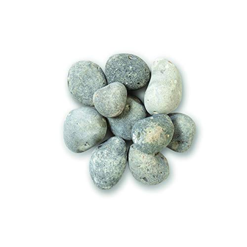 Jardinex Galet Gris Bleu 40/60 mm - Sac 25 kg - Gris Bleu